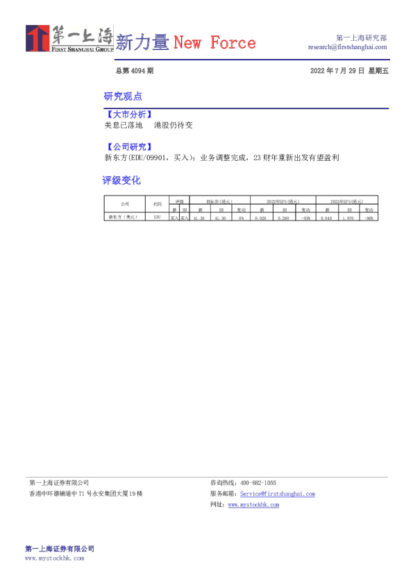 新力量New Force总第4094期