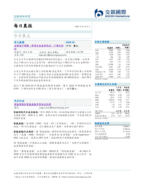 交银国际每日晨报