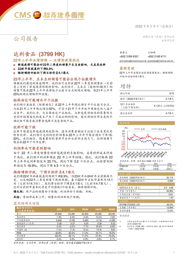 业绩因疫情承压