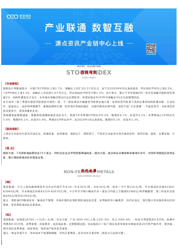 每日早报丨20220811