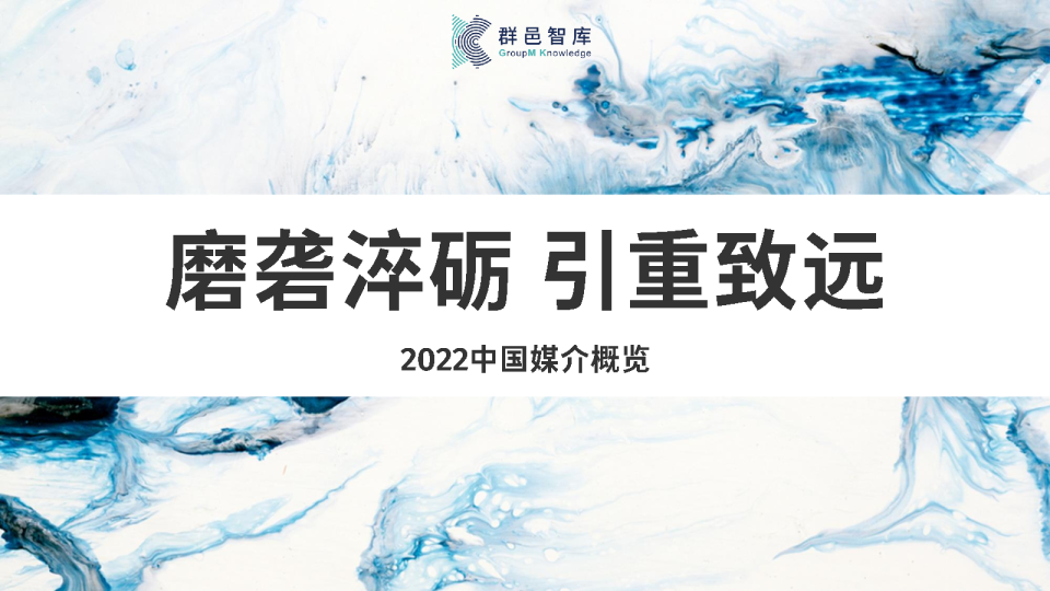 2022中国媒介概览
