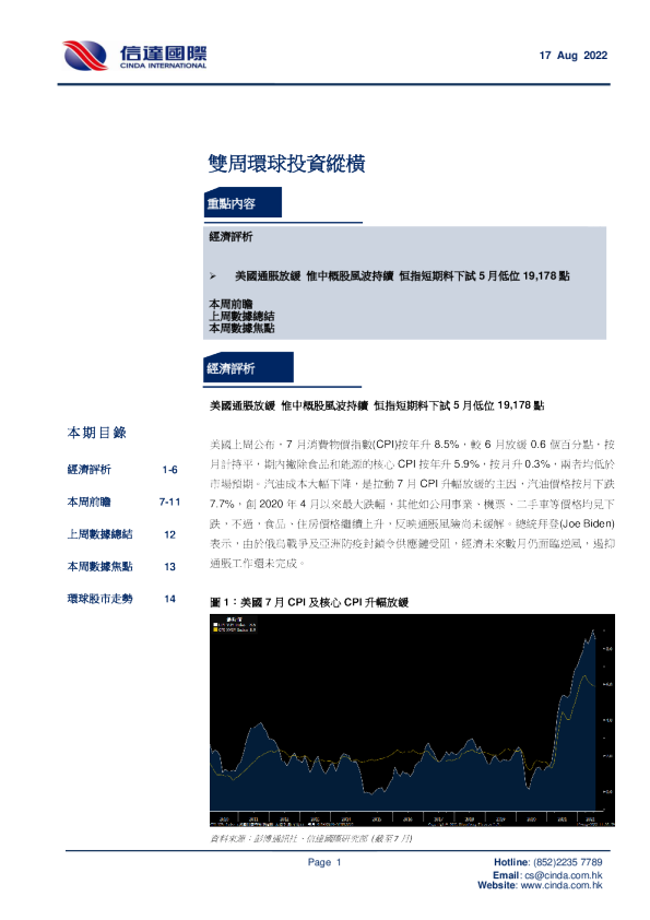 双周环球投资纵横