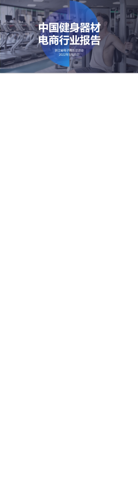 中国健身器材电商行业报告（2022）