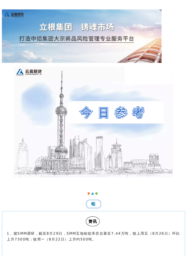 云晨研究 | 今日参考2022.08.29