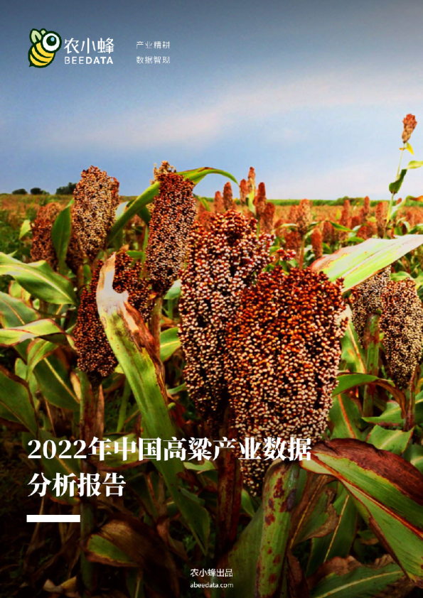 2022年中国高粱产业数据分析报告