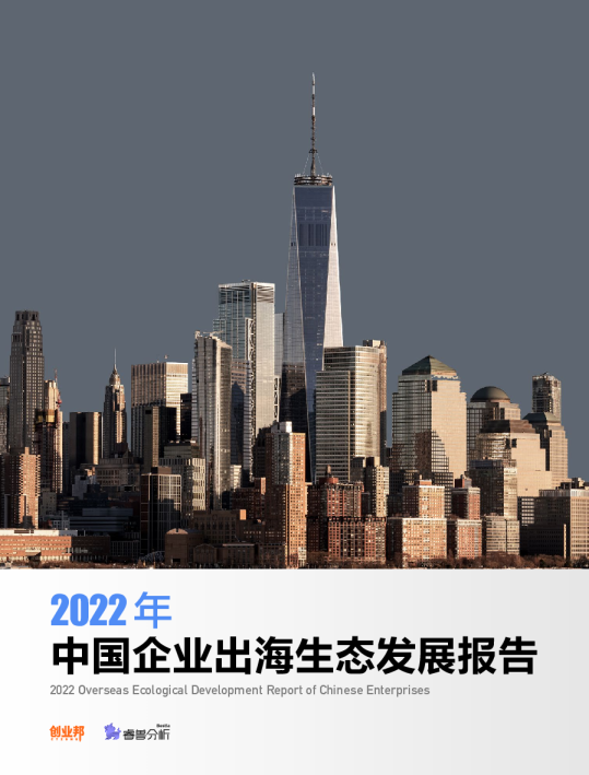 2022年中国企业出海生态发展报告