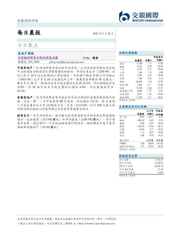 每日晨报
