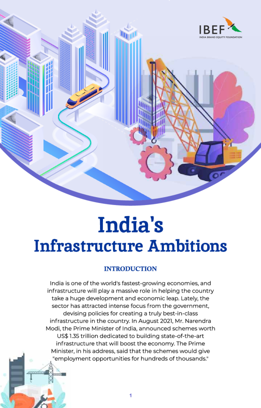 India's Infrastructure Ambitions
