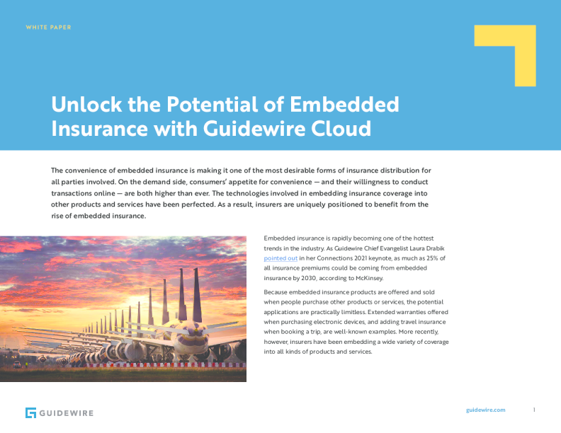 利用凯德维云释放嵌入式保险的潜力