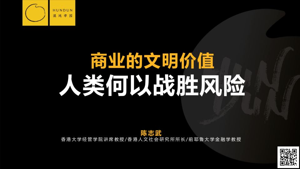 与风险共存：文明，商业与创新