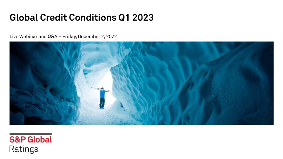 2023年第一季度全球信贷状况