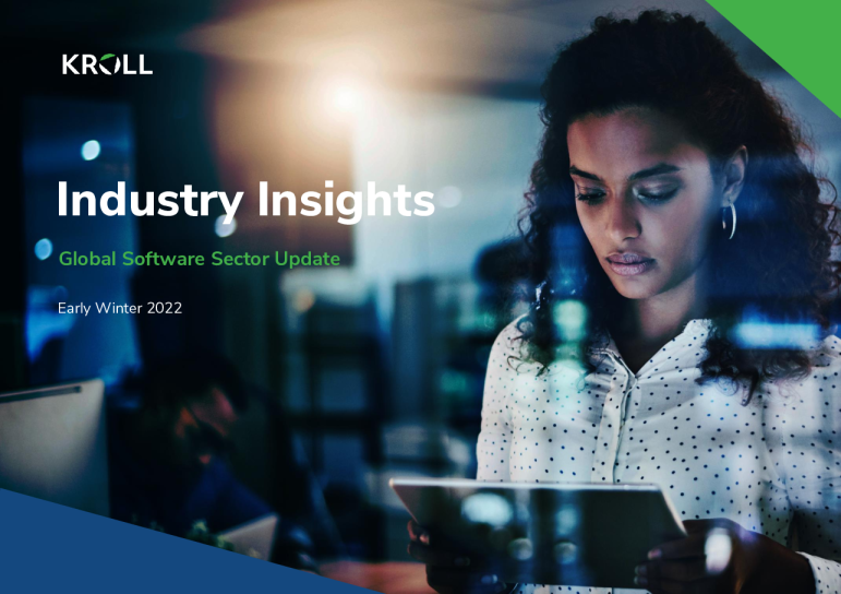 全球软件部门更新 - 2022 年初冬