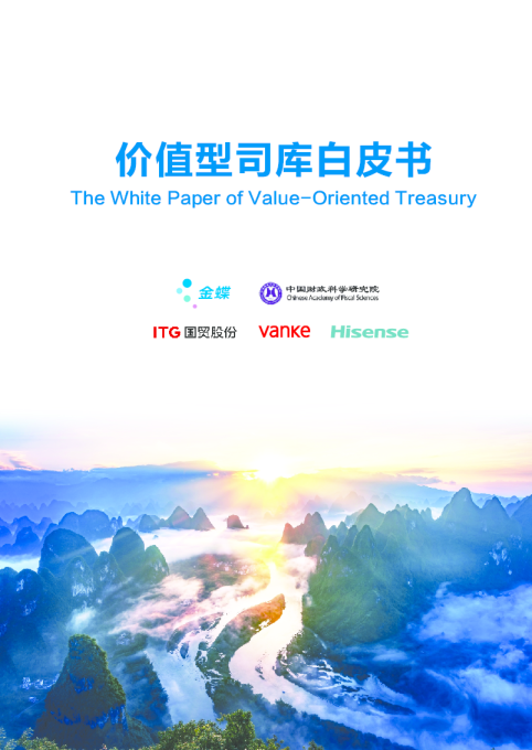 《价值型司库白皮书》电子版