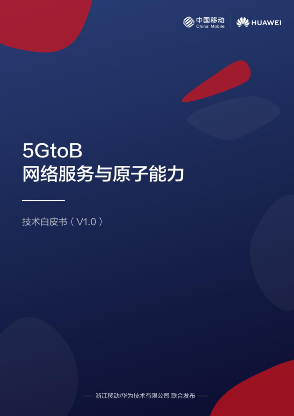 5GtoB网络服务与原子能力