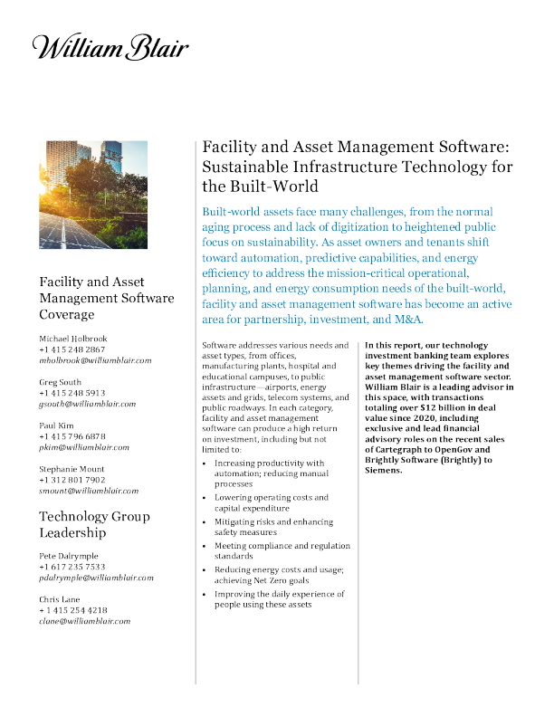 设施和资产管理软件