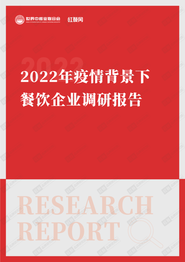 2022年疫情背景下餐饮企业情况调研报告
