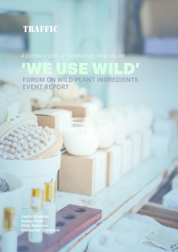 We Use Wild – Forum on wild plant ingredients event report