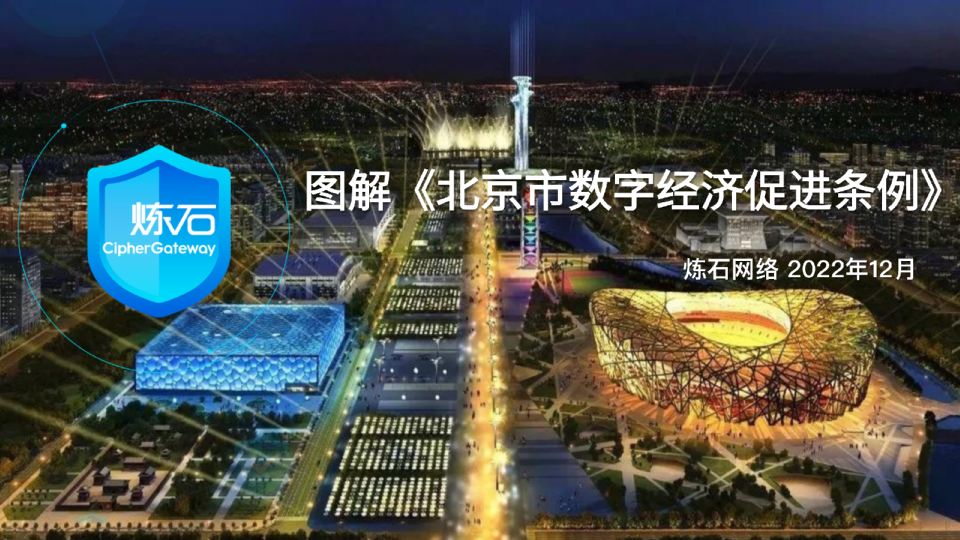 图解《北京市数字经济促进条例》