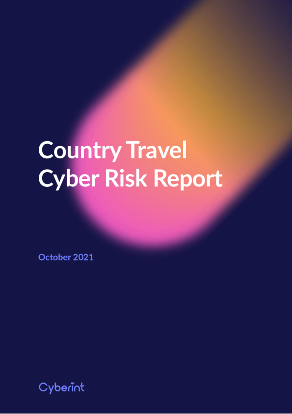 国际旅行——网络风险报告