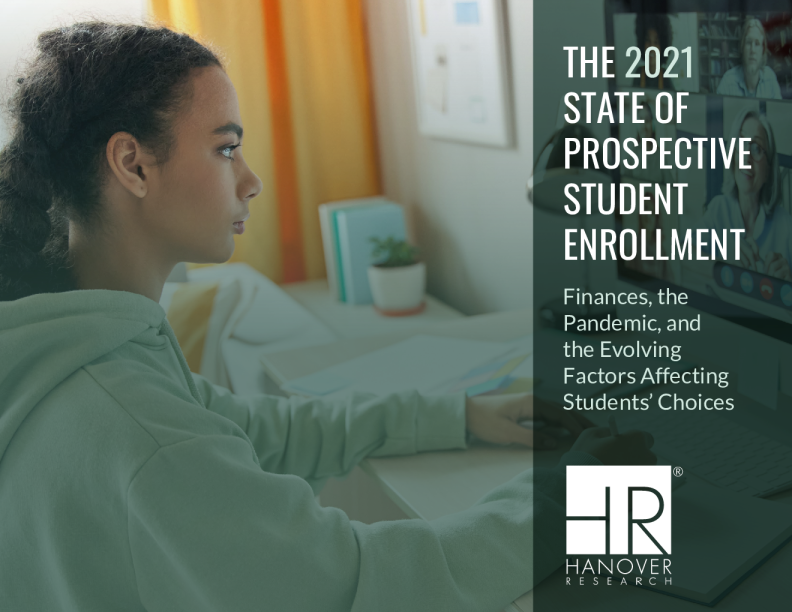 2021年美国准学生入学情况