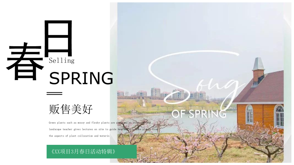 房地产项目3月春日活动特辑