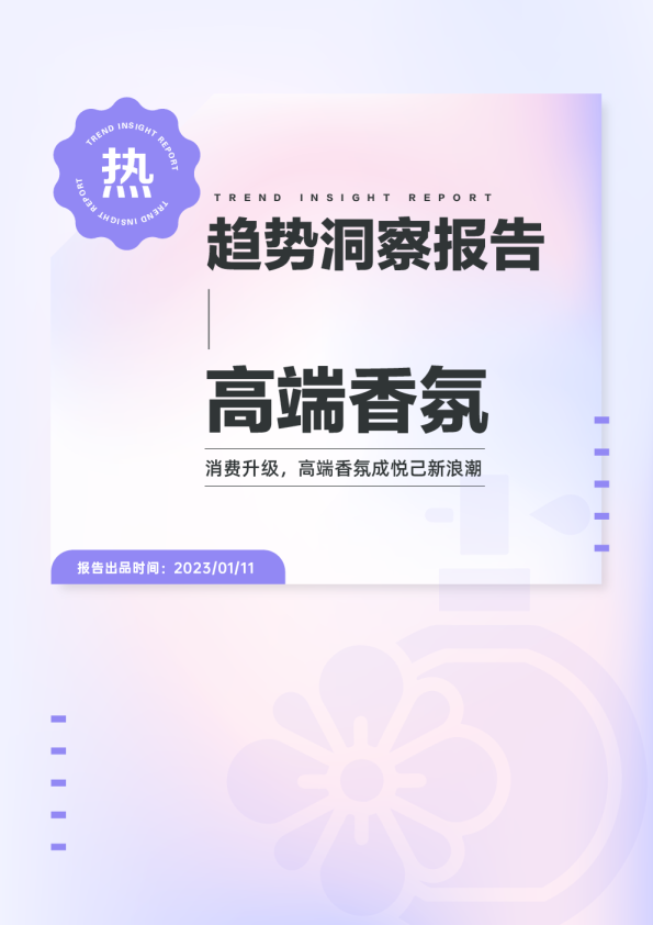 热门趋势洞察报告-高端香氛
