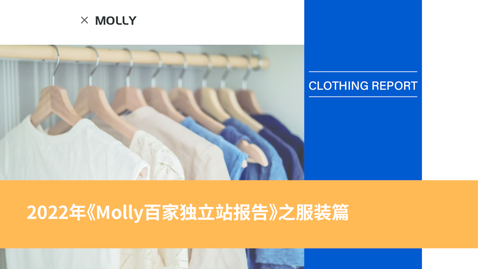 2022年Molly百家独立站报告之服装篇