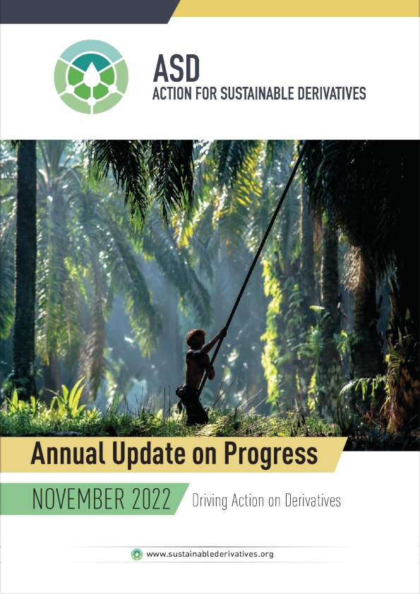 可持续衍生品行动 ： 2022 年年度进展情况
