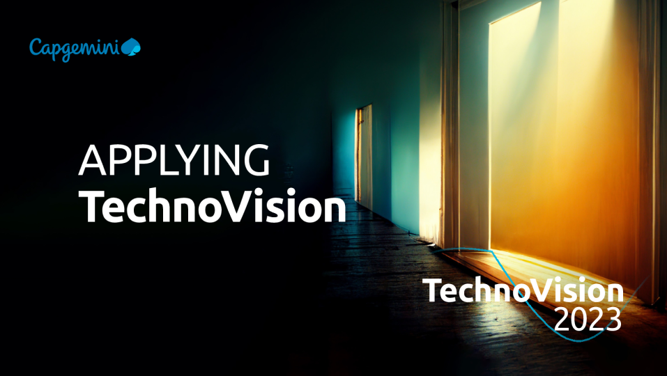 TechnoVision 2023 ： 应用 TechnoVision
