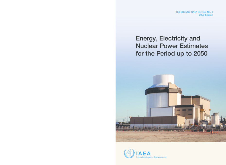 到2050年间的能源、电力和核能发电的预测