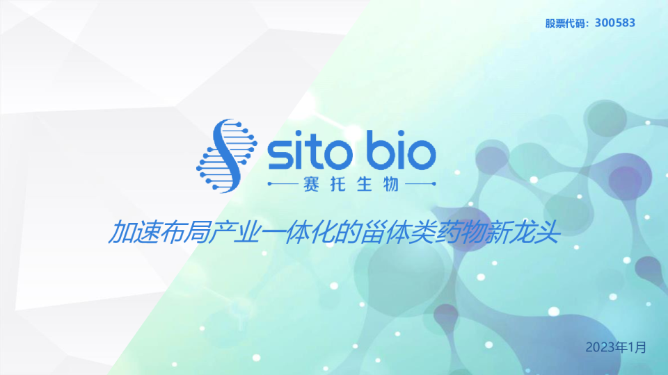 定增推介材料(202301)