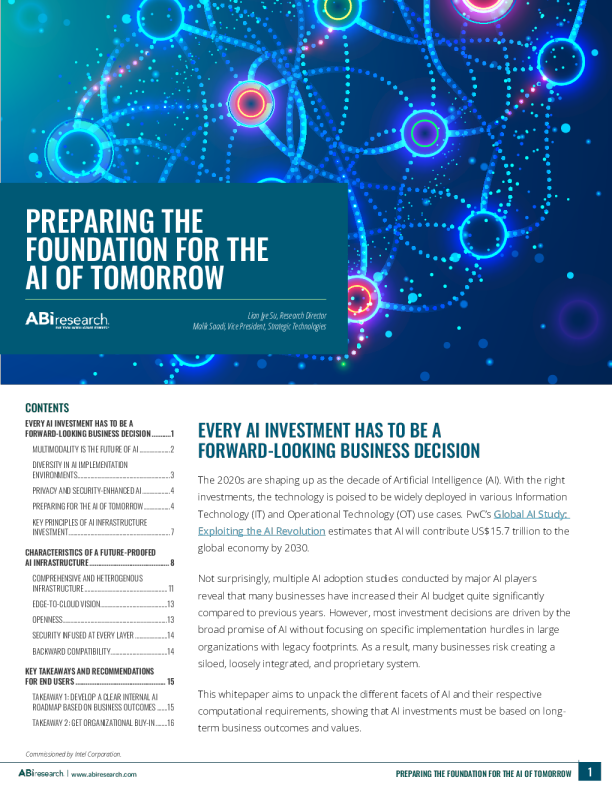 为明天的 AI 准备基础