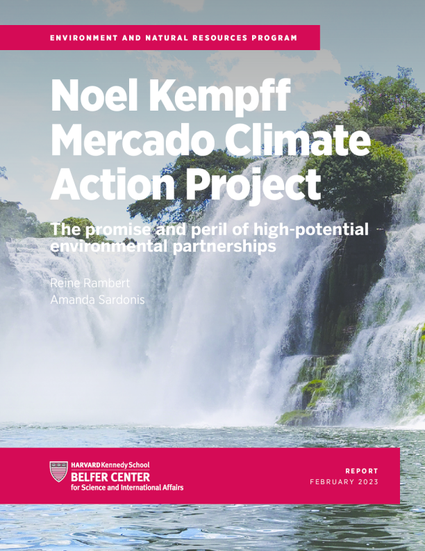 Noel Kempff Mercado气候行动项目：高潜力环境伙伴关系的前景和危险（英）