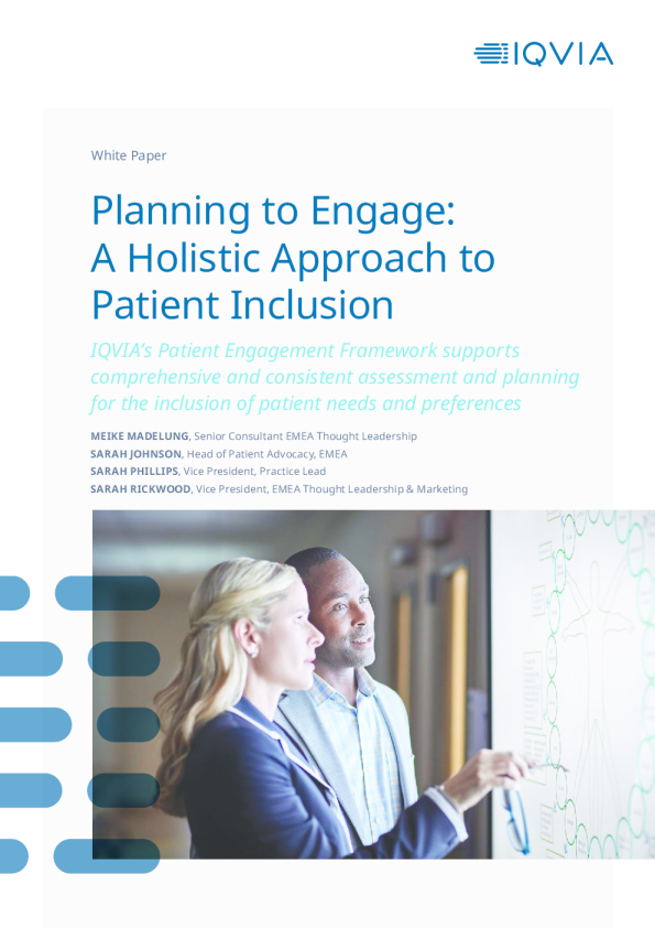 计划参与：患者融入的整体方法