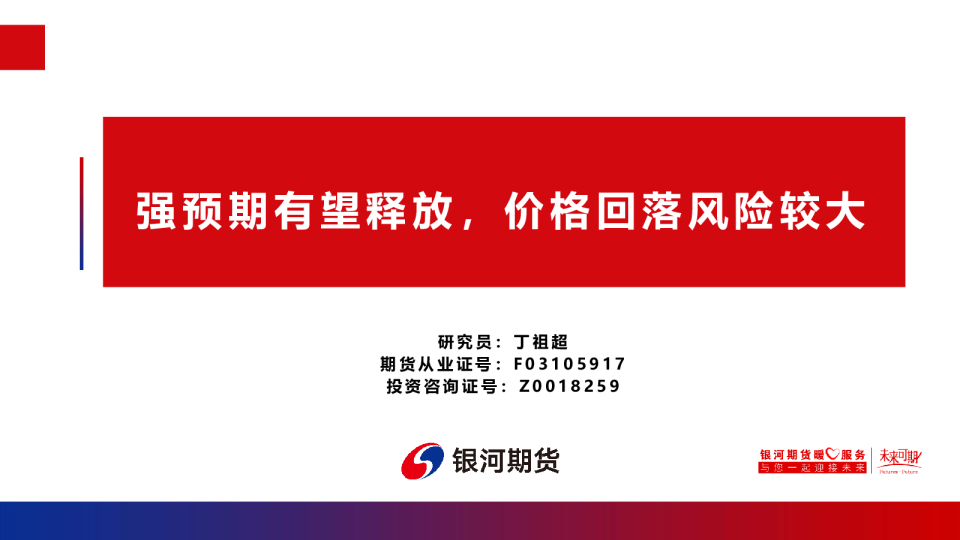 铁矿周报：强预期有望释放，价格回落风险较大