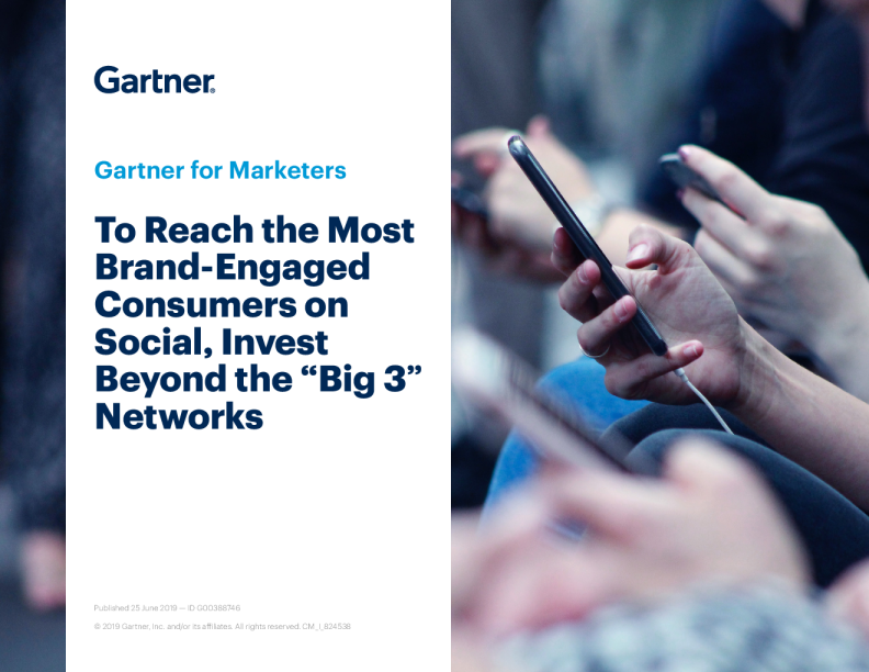 要在社交网络上接触到最具品牌影响力的消费者，请超越“三大”网络进行投资
