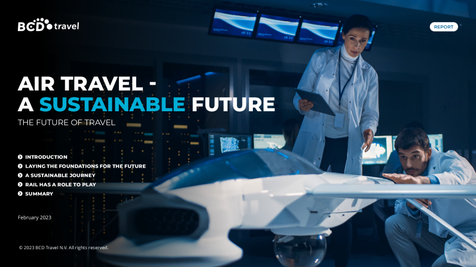 航空旅行 - 可持续的未来