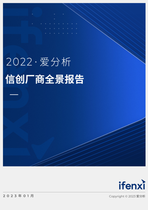 2022信创厂商全景报告