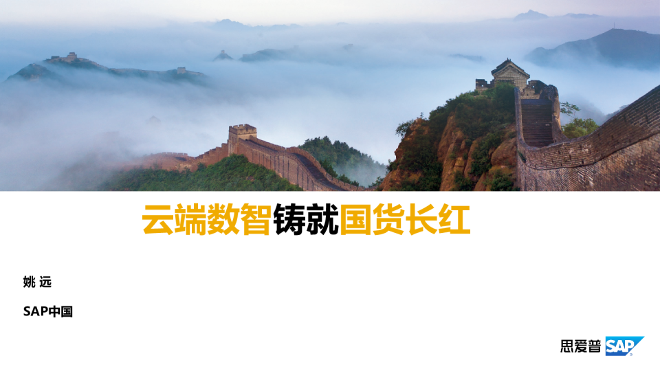 智慧新国潮-数字化转型需要数字化核心
