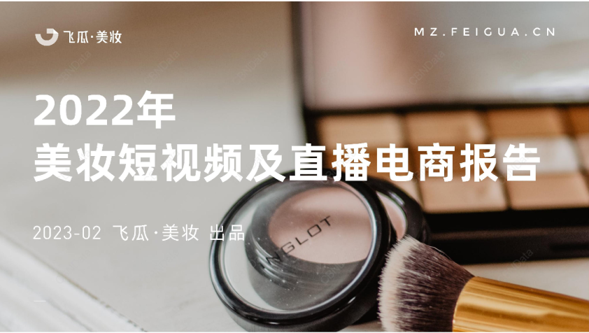 2022年美妆短视频及直播电商报告