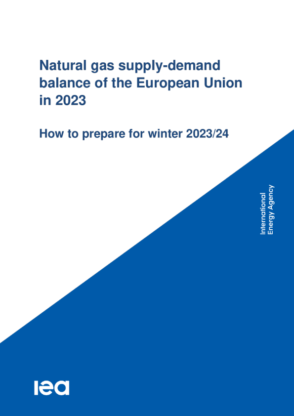 关于2023年欧盟天然气供需平衡的背景资料
