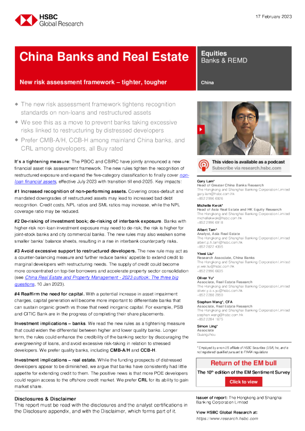 中国银行与房地产