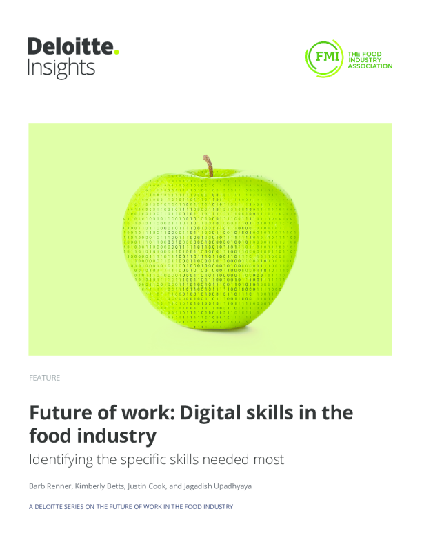食品行业数字技能报告