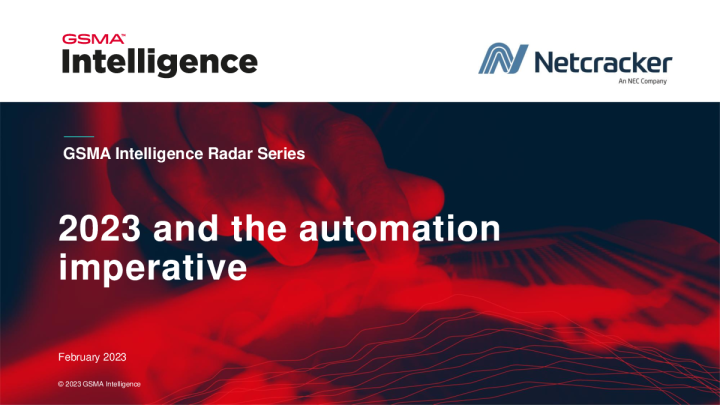 雷达：2023年和自动化势在必行