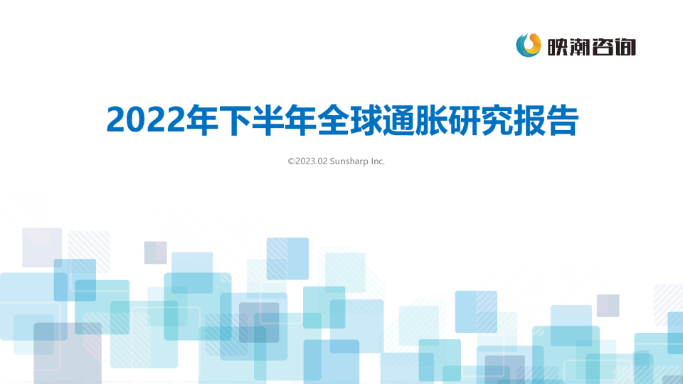 2022年下半年全球通胀研究报告