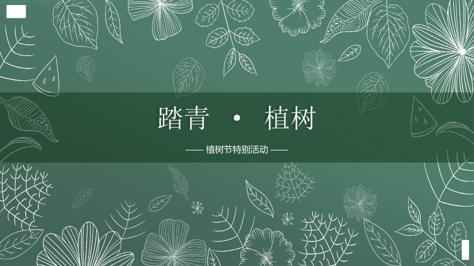 植树节暖场活动策划方案
