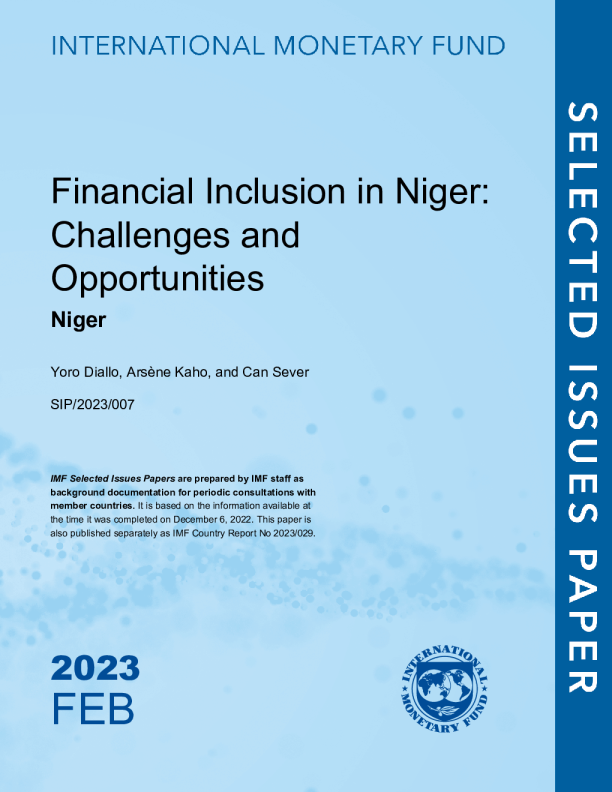 尼日尔的金融包容性：挑战与机遇：尼日尔