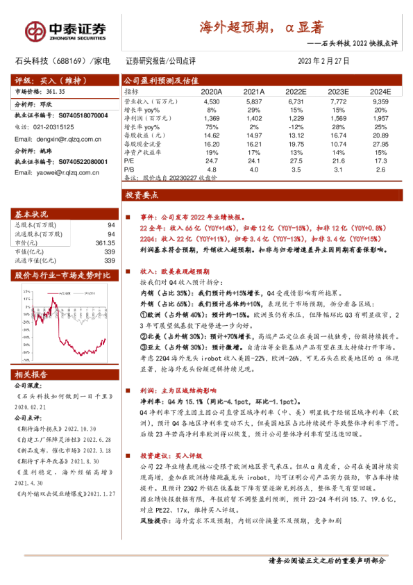 海外超预期，α显著