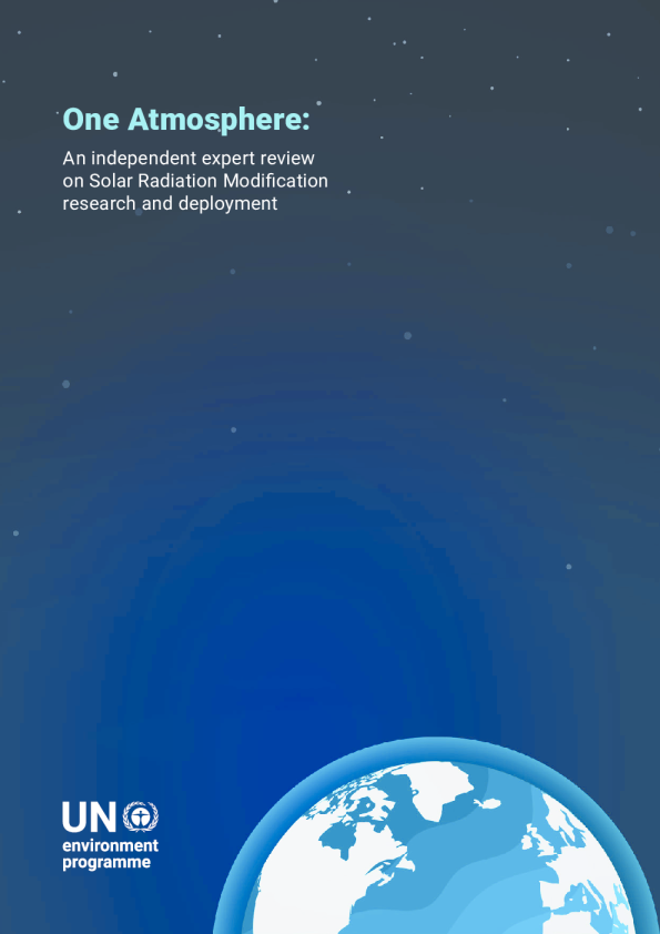 一种大气 ： 太阳辐射改性研究和部署的独立专家评论