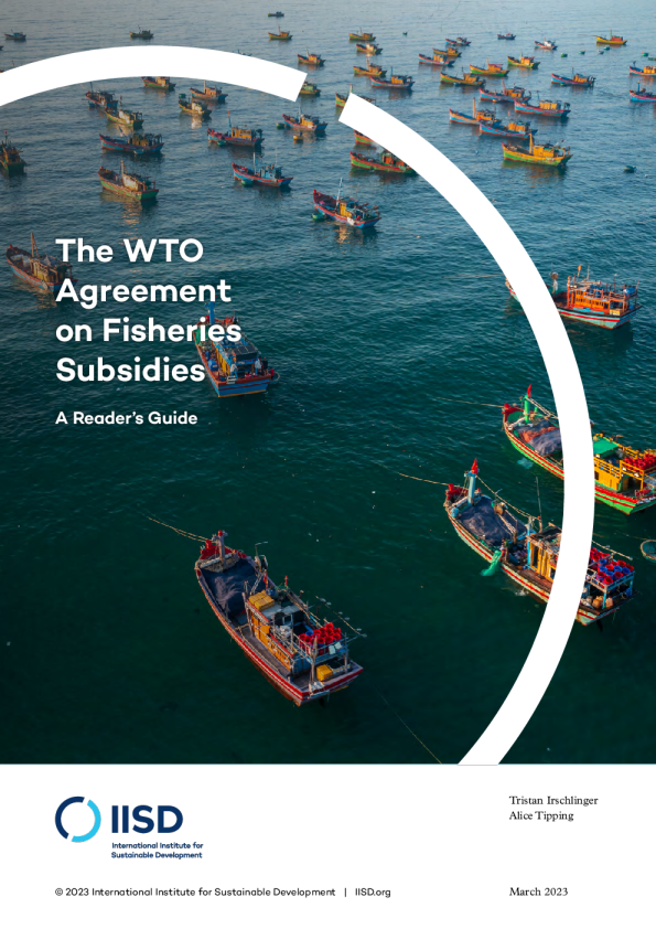 世贸组织渔业补贴协定：读者指南